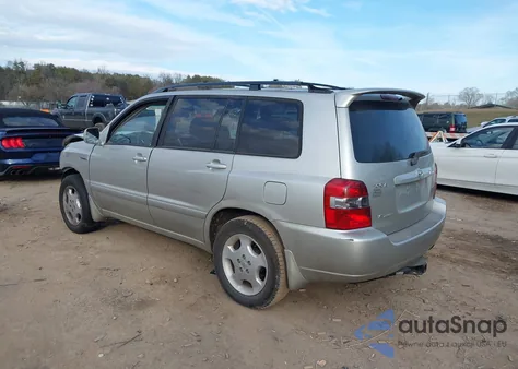 2005 Toyota Highlander Limited V6 from USA, damaged, VIN JTEEP21A150116346